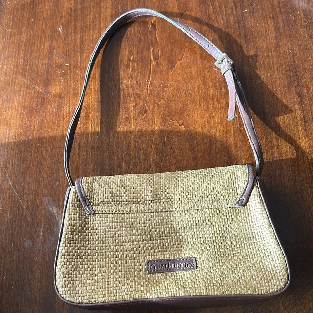 VTG Liz Claiborne woven straw purse - Picture 8 of 9